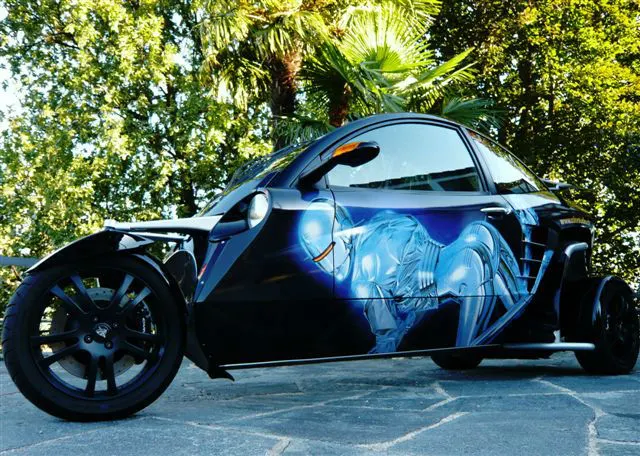 Moto decorata