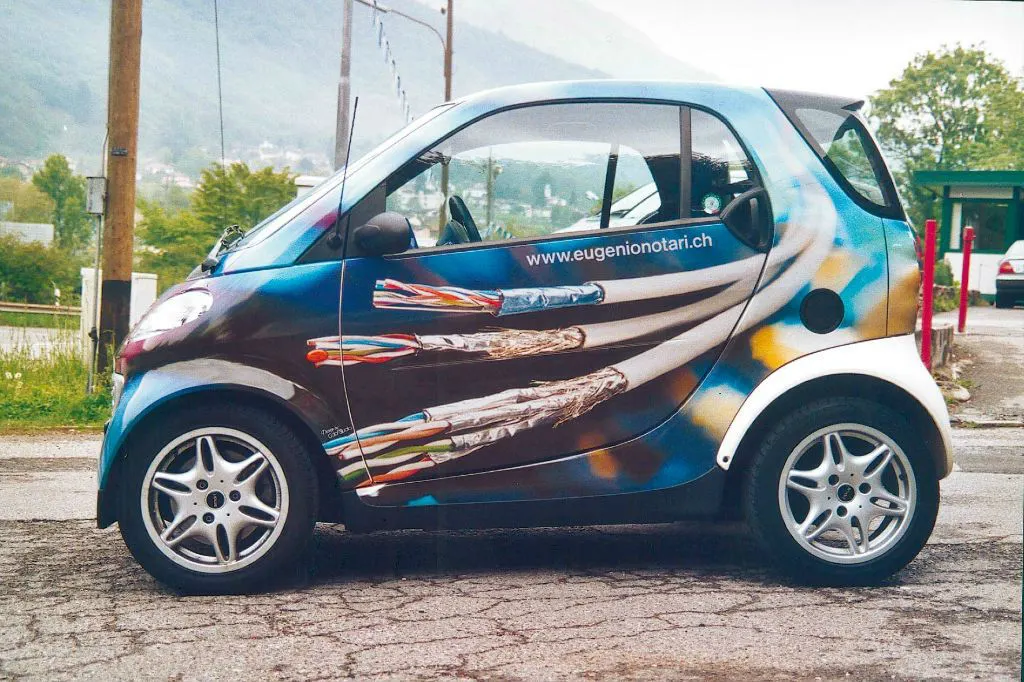 Auto decorata