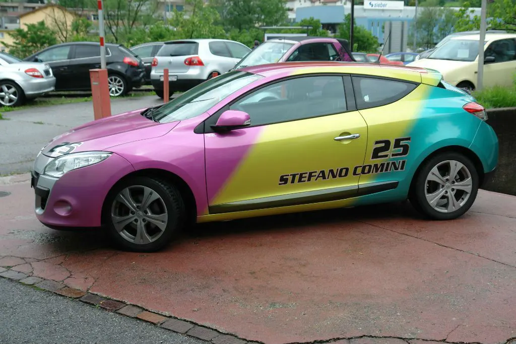 Auto decorata